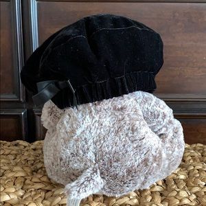 NWT’s FAO velvet cadet hat 18-24 Months